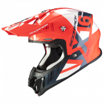 Rouge fluo-Blanc